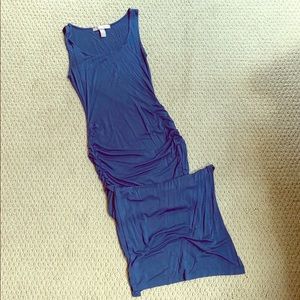 Ankle length fitted dress